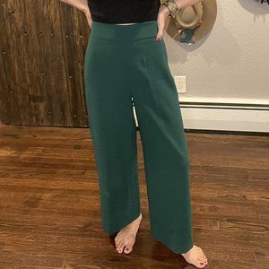 Zara Green Ankle Pants